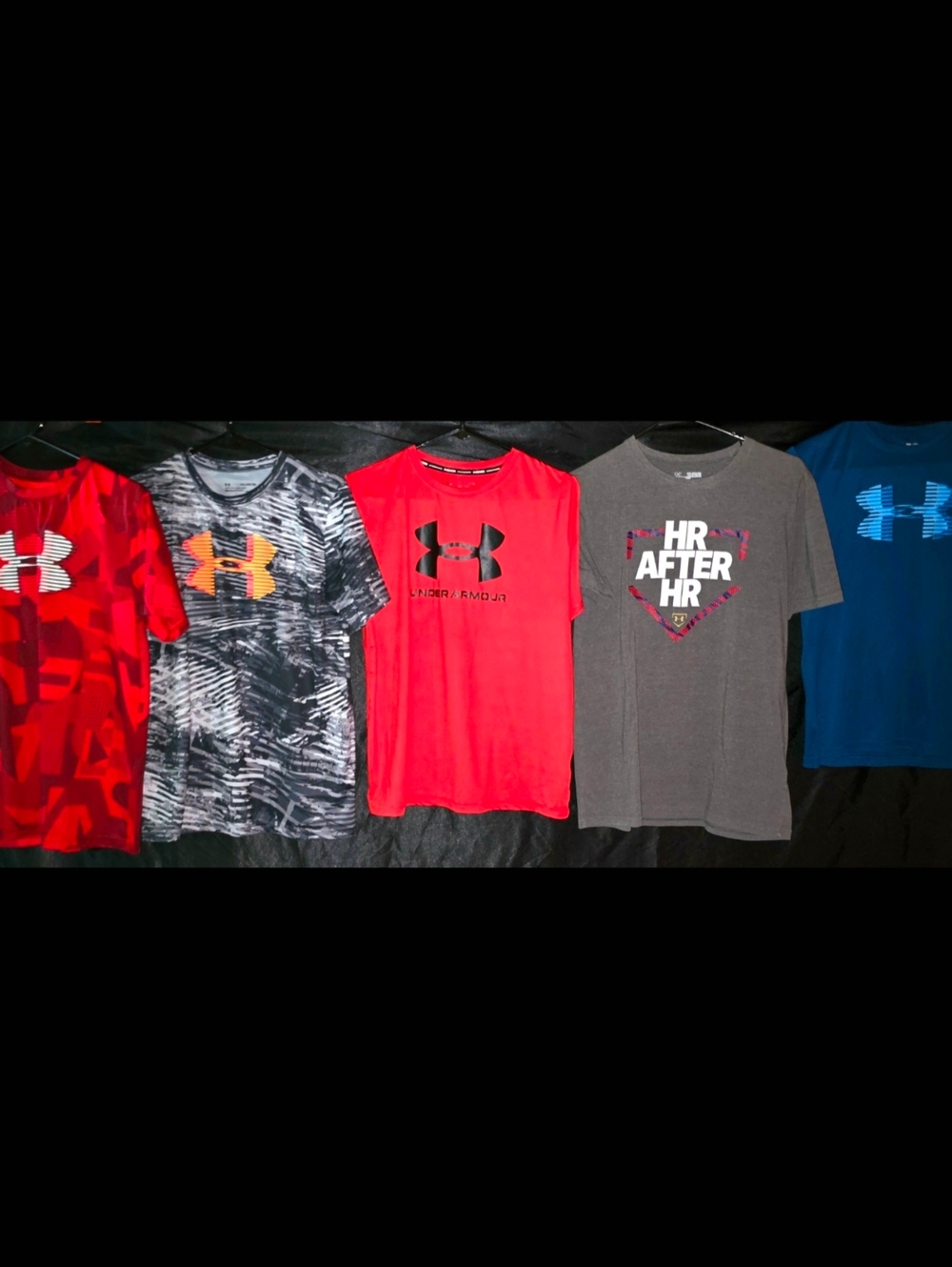 🔹️5🔹️ Under Armour ▪️Youth XL▪️ tshirts